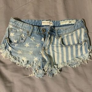 Pacsun American flag short shorts size 1